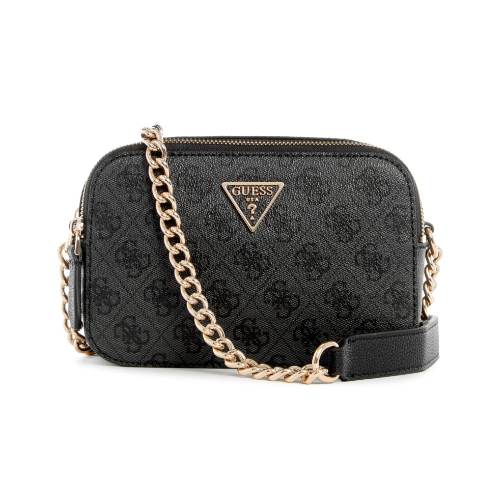 Noelle Crossbody Camera Coal Logo