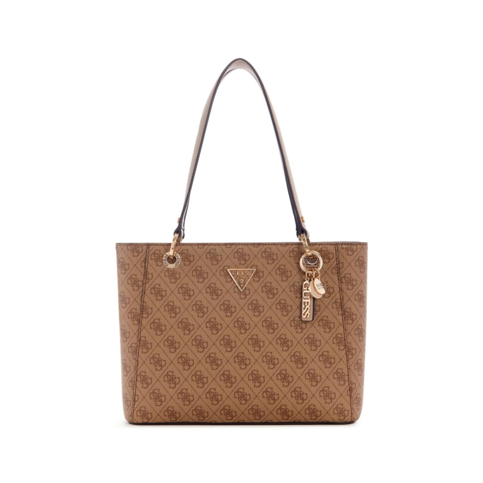 GUESS Noelle Small Noel Tote  Latte Logo