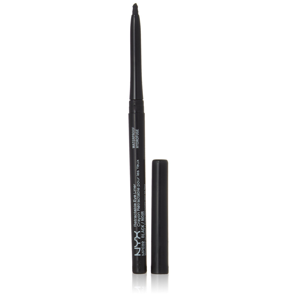 NYX Waterproof Retractable Eyeliner color MPE02 Black