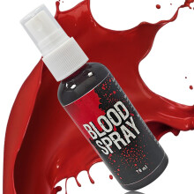 Halloween Kunstblut Spray, Realistisches Flüssigblut, Waschbar für Kleidung, SFX Makeup Kit für Zombie Braut