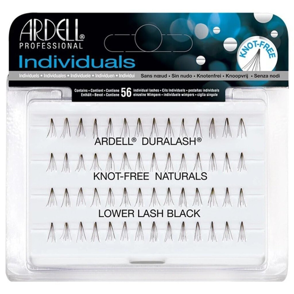 Ardell Individuals Knot Free Lower Lashes  Black