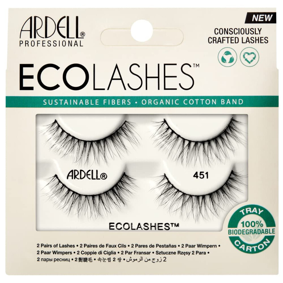 Ardell Eco Lashes 451  2 pairs per pack