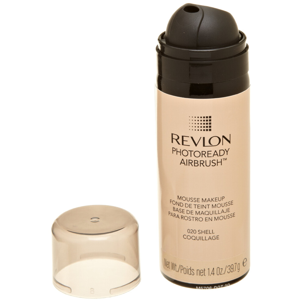 REVLON Photoready Airbrush Mousse Makeup  Shell  1.4 Ounce