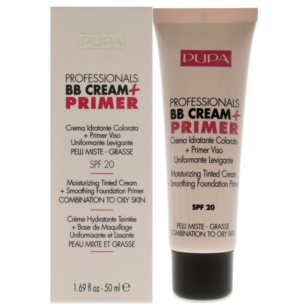 (Light-Medium) - PUPA Milano Professionals BB Cream + Primer  Combinat