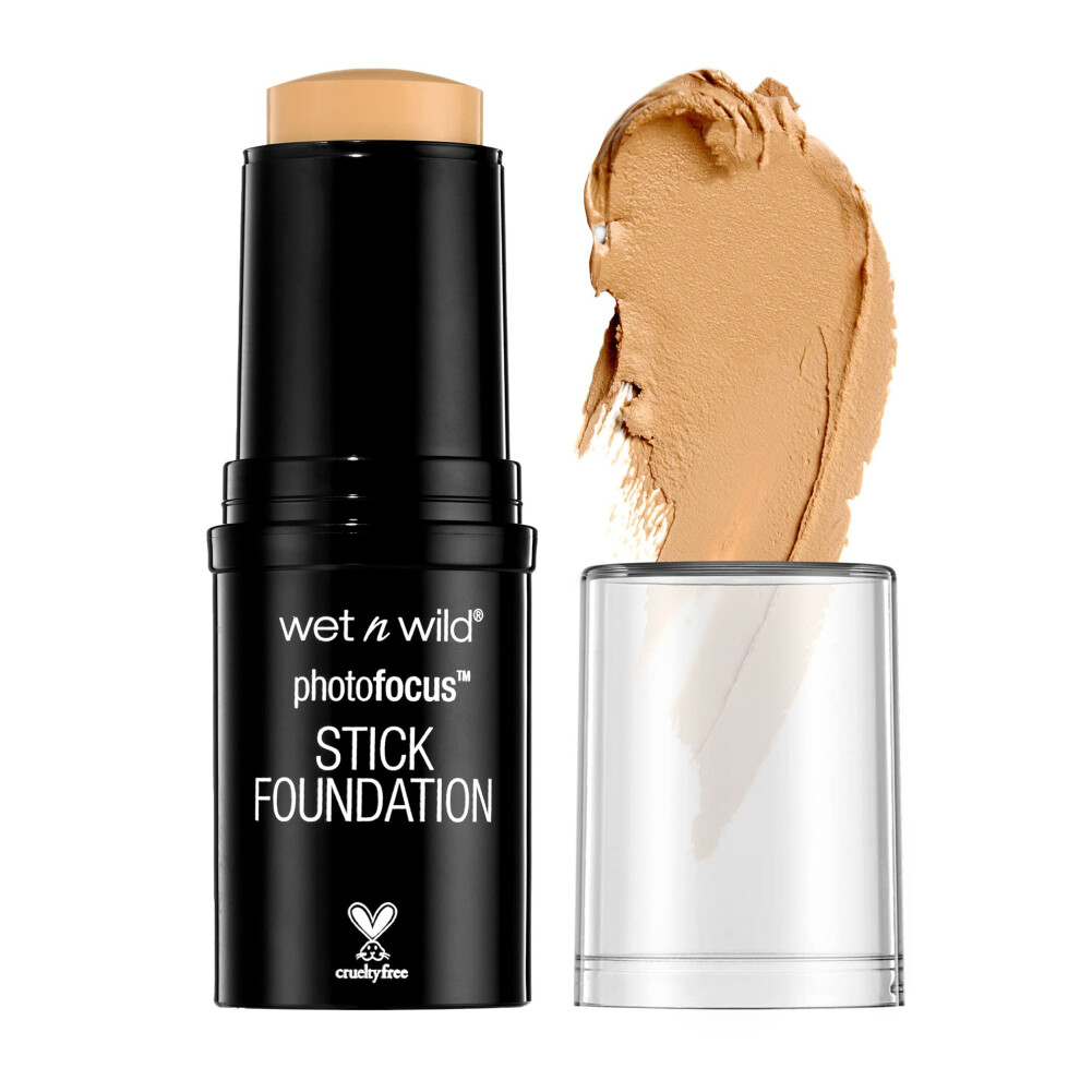 wet n wild Photo Focus Matte Foundation Stick Makeup  Vanilla Beige |