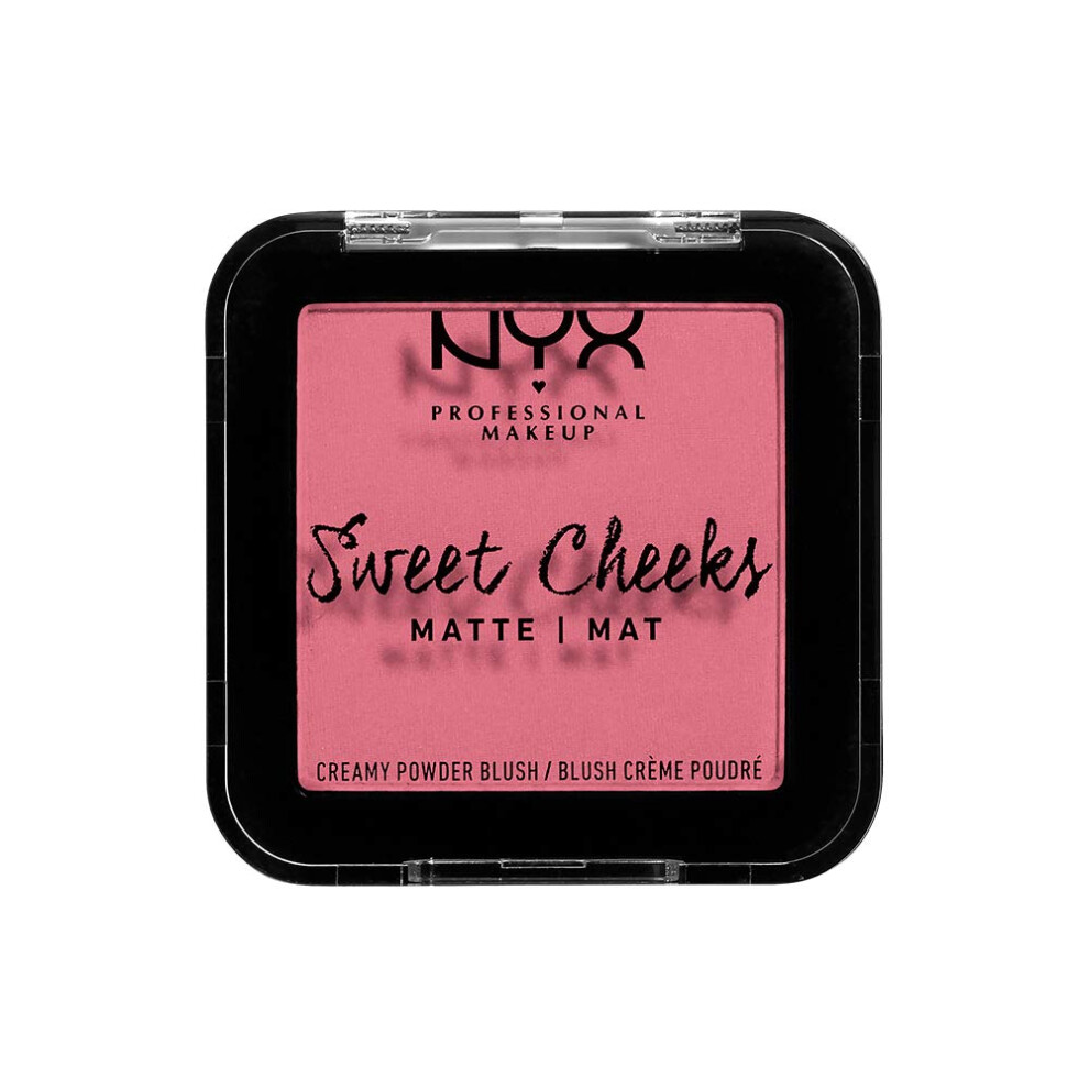 NYX PROFESSIONAL MAKEUP Sweet Cheeks Matte Blush  Rose & Play