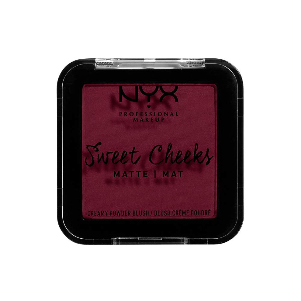 NYX PROFESSIONAL MAKEUP Sweet Cheeks Matte Blush  Red Riot