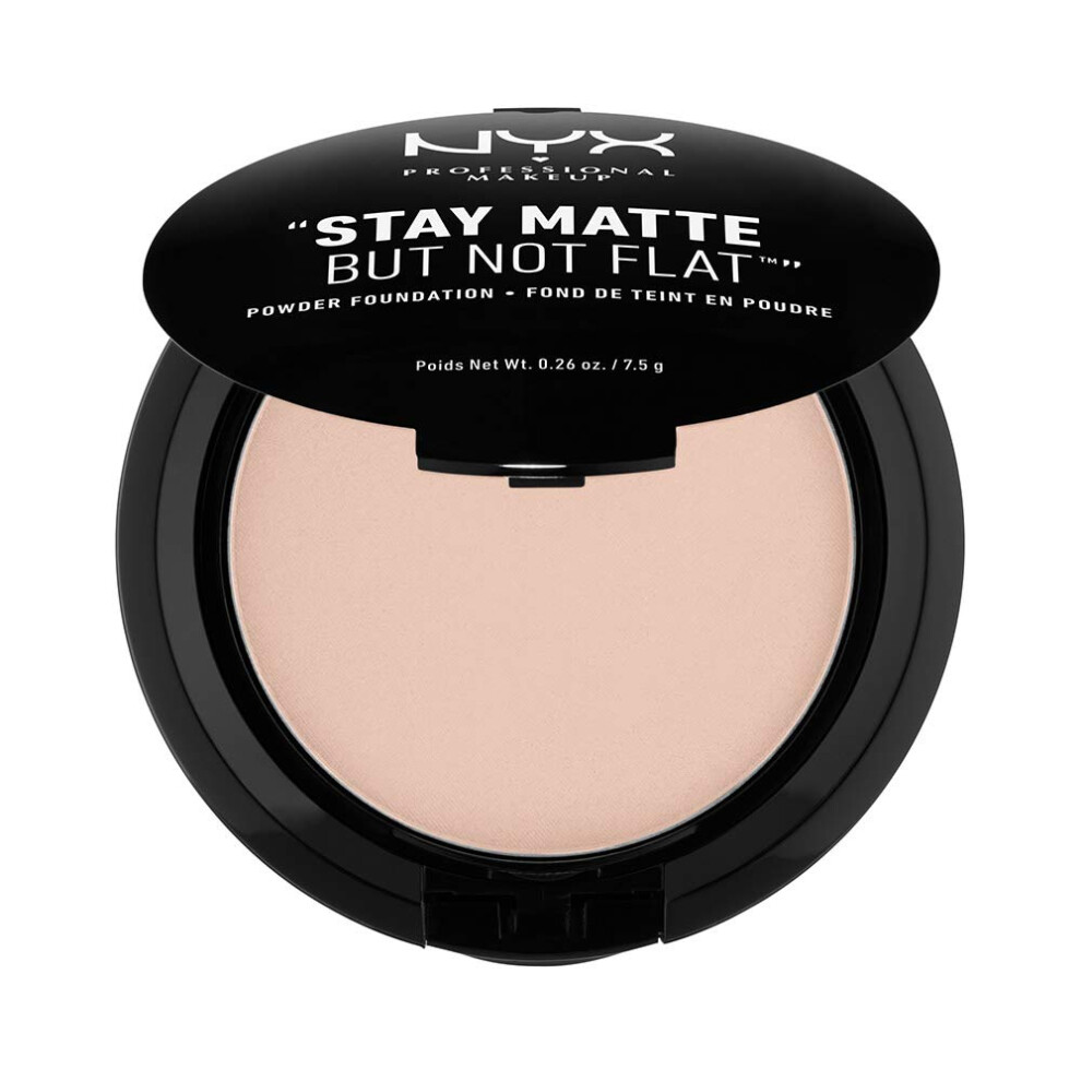 NYX PROFESSIONAL MAKEUP Stay Matte But Not Flat Powder Foundation  Cre