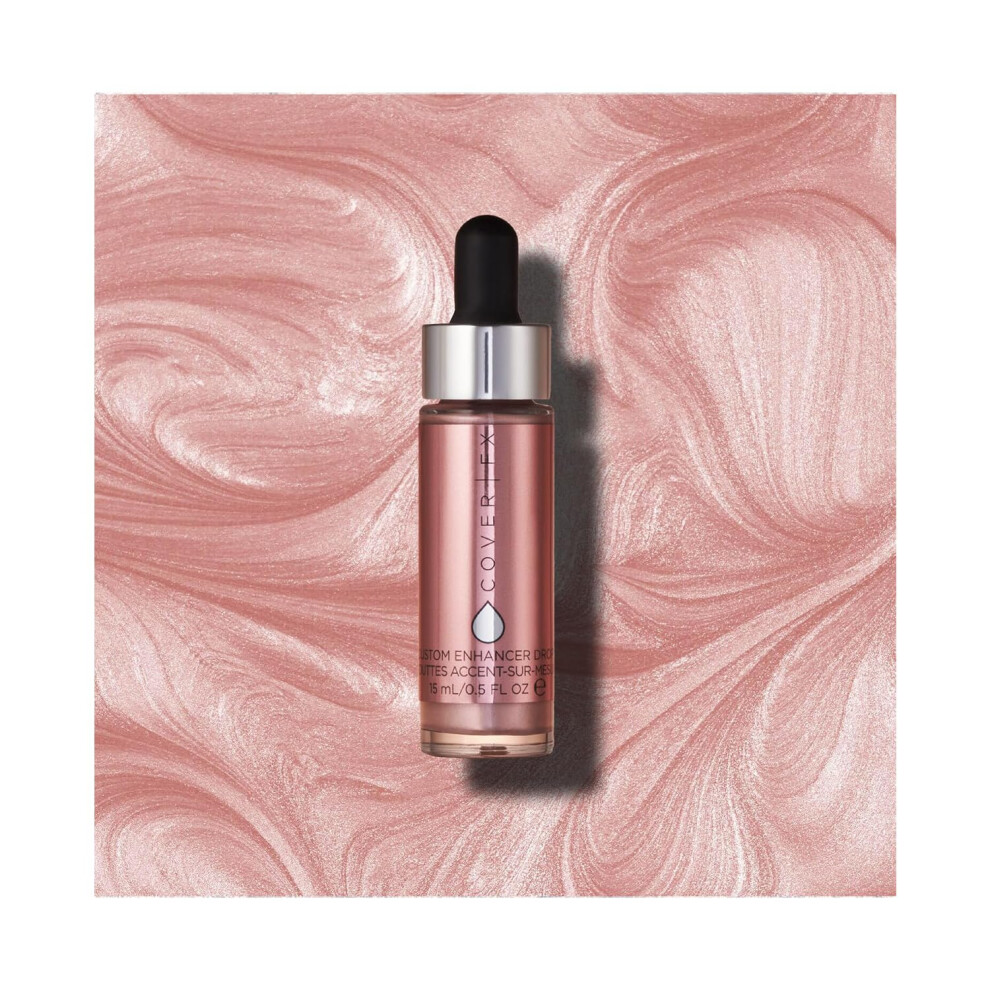 COVER FX Custom Enhancer Drops - Blossom: Soft Pink Finish - 15mL - Ra