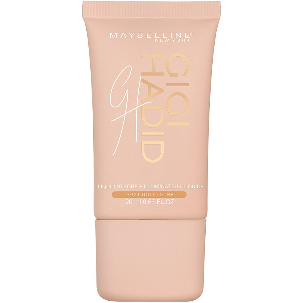 Maybelline New York Gigi Hadid Liquid Strobe  Gold  0.67 Ounce