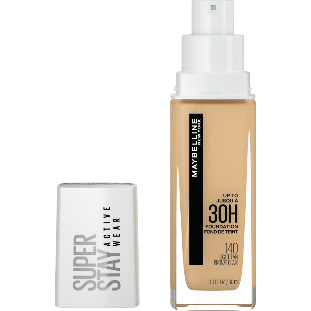 Maybelline Super Stay Full Coverage Liquid Foundation Active Wear Make