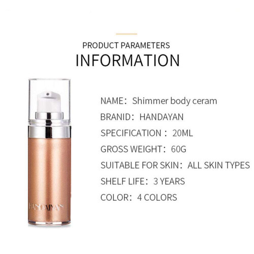 Body Face Luminizer Highlighter Cream Spray Liquid Bronzer Illuminator 2