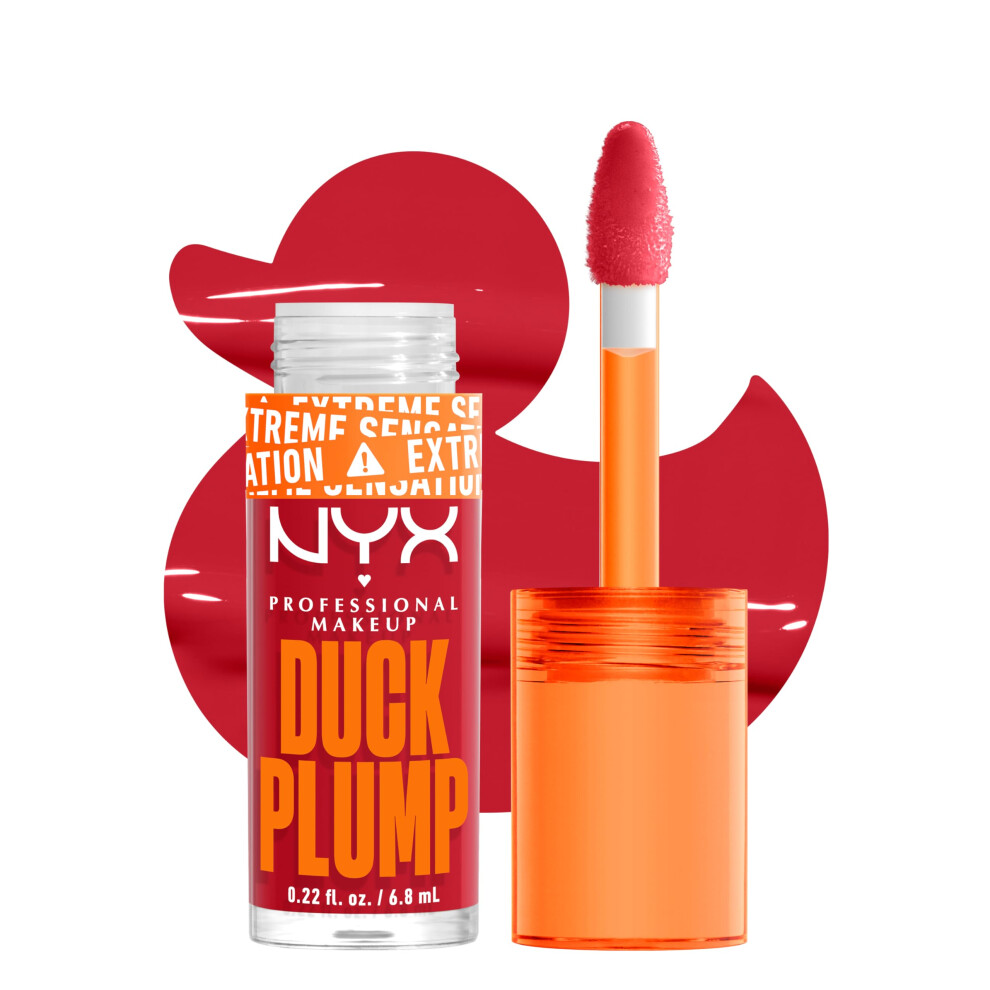 NYX PROFESSIONAL MAKEUP Duck Plump High Pigment Plumping Lip Gloss wit