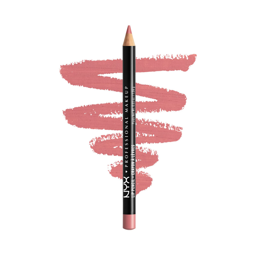 NYX PROFESSIONAL MAKEUP Slim Lip Pencil  Long-Lasting Creamy Lip Liner