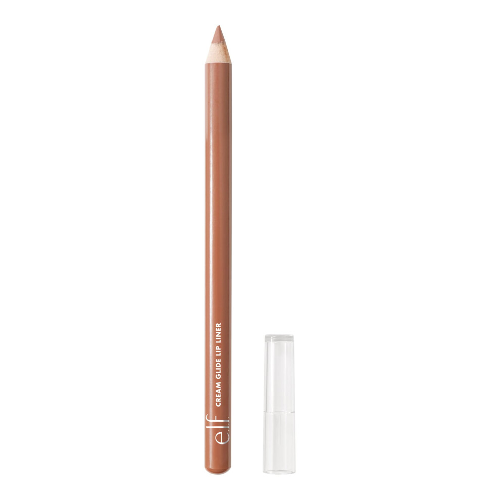 e.l.f. Cream Glide Lip Liner  Highly-Pigmented Pencil For Shaping & Sc