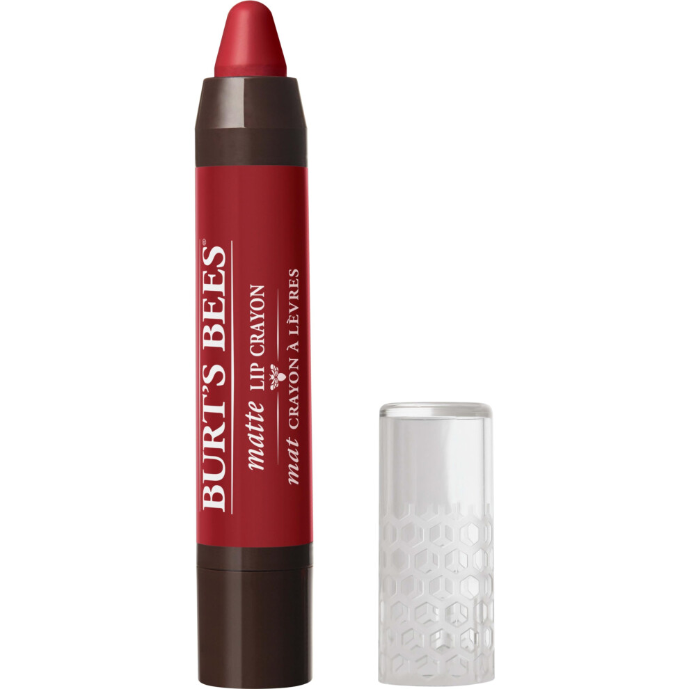 Burt's Bees 100% Natural Origin Moisturizing Matte Lip Crayon  Redwood