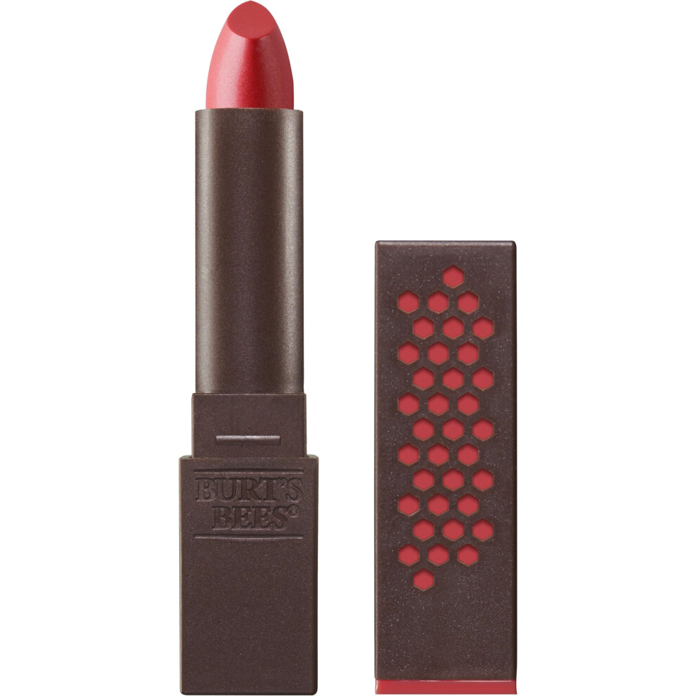 Burts Bees 100% Natural Glossy Lipstick  Blush Ripple - 1 Tube