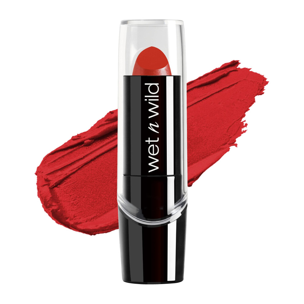 wet n wild Silk Finish Lipstick  Hydrating Rich Buildable Lip Color  F