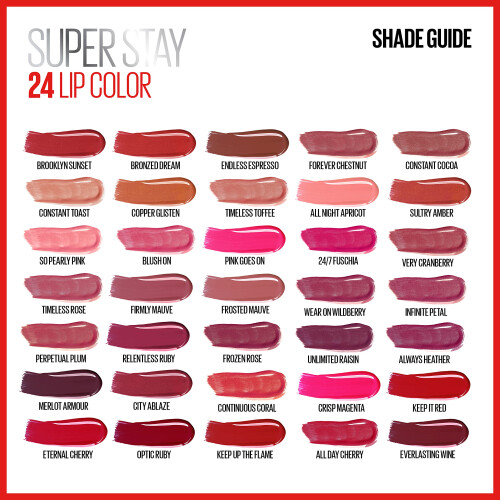 Maybelline Maybelline SuperStay 24, 2-Βήμα Υγρού Κραγιόν, Απόλυτο Ταουπέ 1