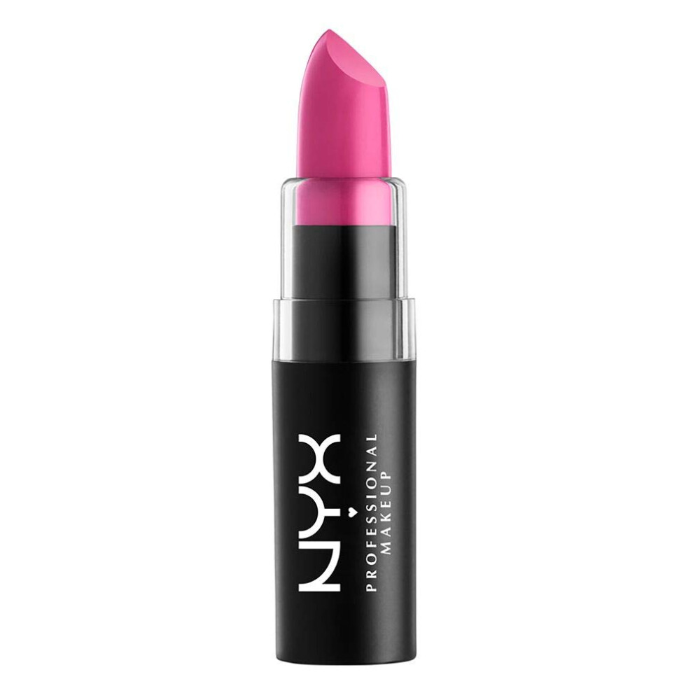 NYX PROFESSIONAL MAKEUP Matte Lipstick - Sweet Pink (Violet Fuchsia)