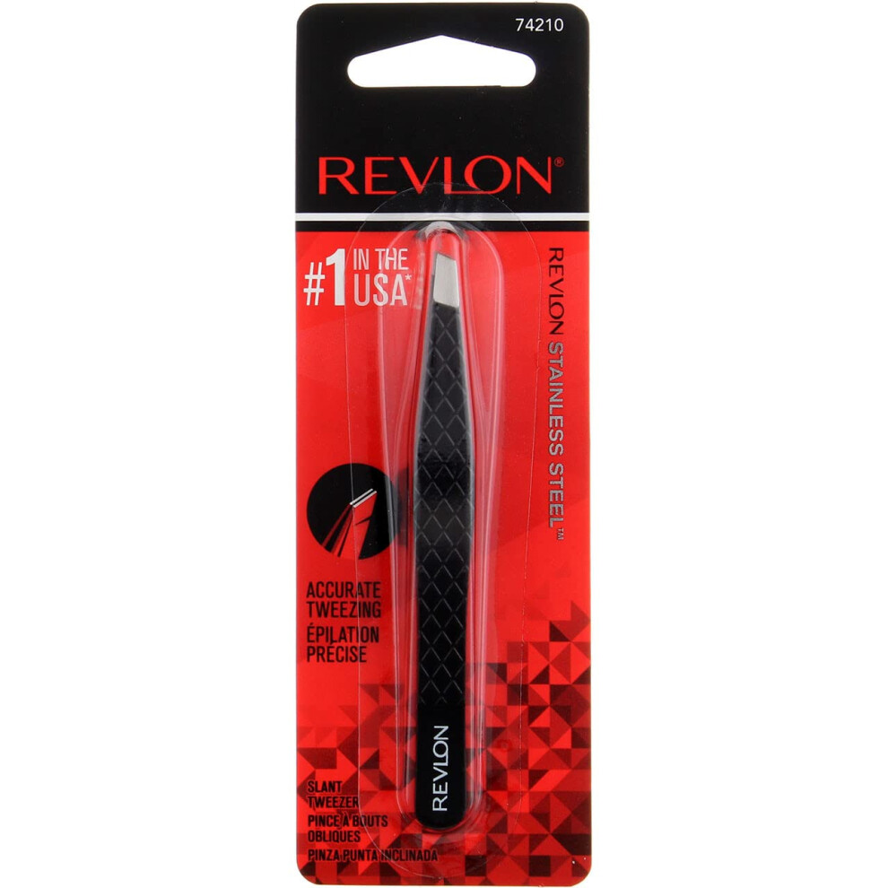 Revlon Expert Tweezer  Slant Tip (Pack of 3)