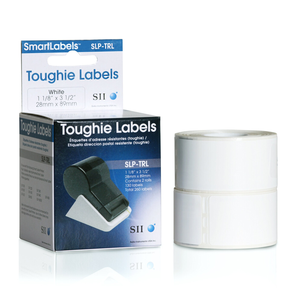 Seiko Instruments Toughie Labels Resist Tearing annd Liquids for Smart