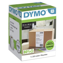 Dymo 104 mm x 159 mm LW Extra Large Shipping Labels for LabelWriter 4