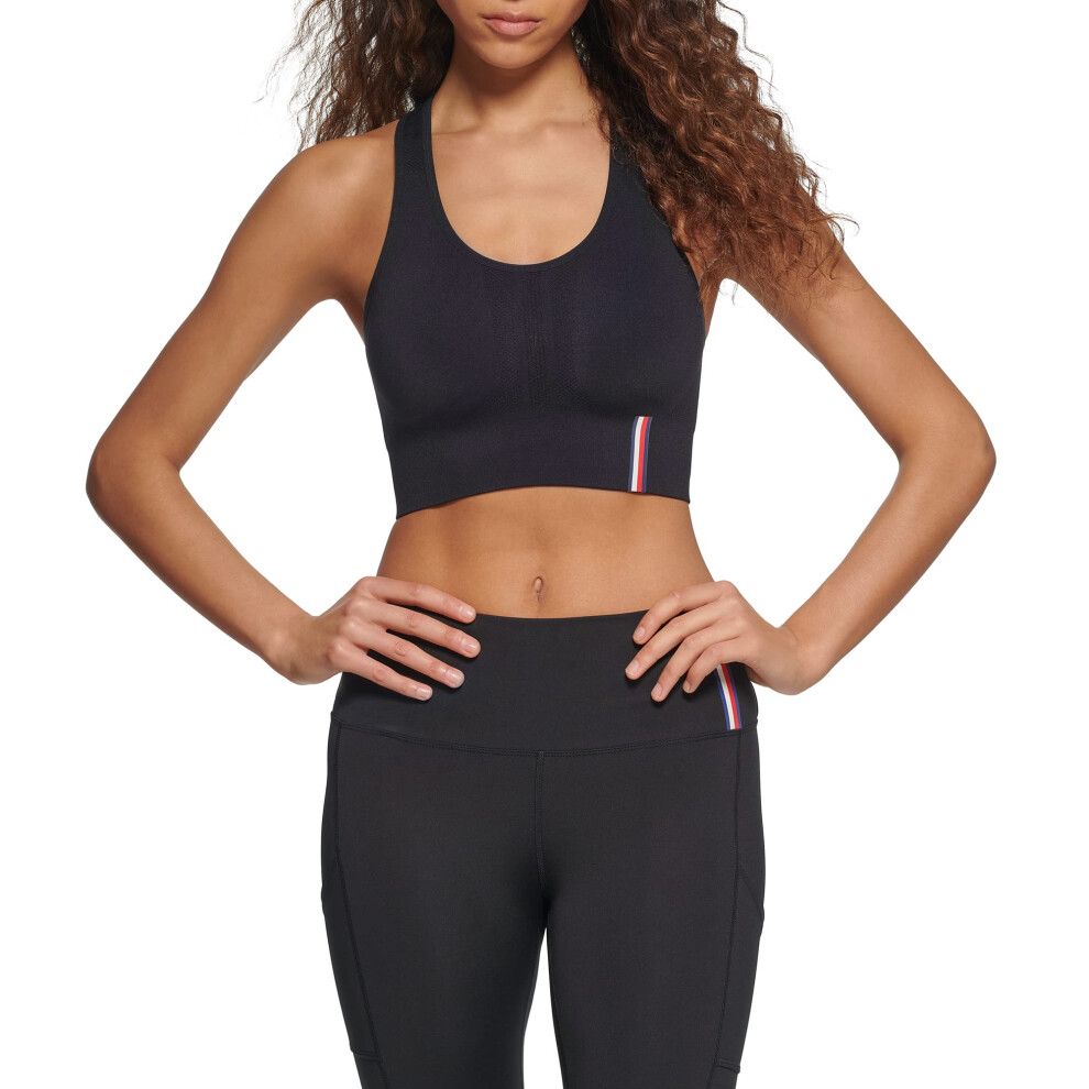 Tommy Hilfiger Performance Racerback Seamless Longline Sports Bras for