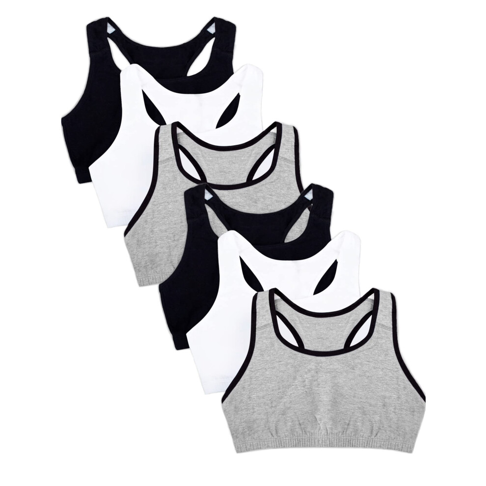 Fruit of the Loom Women's Built Up Tank Style Sports Bra Value Pack  H