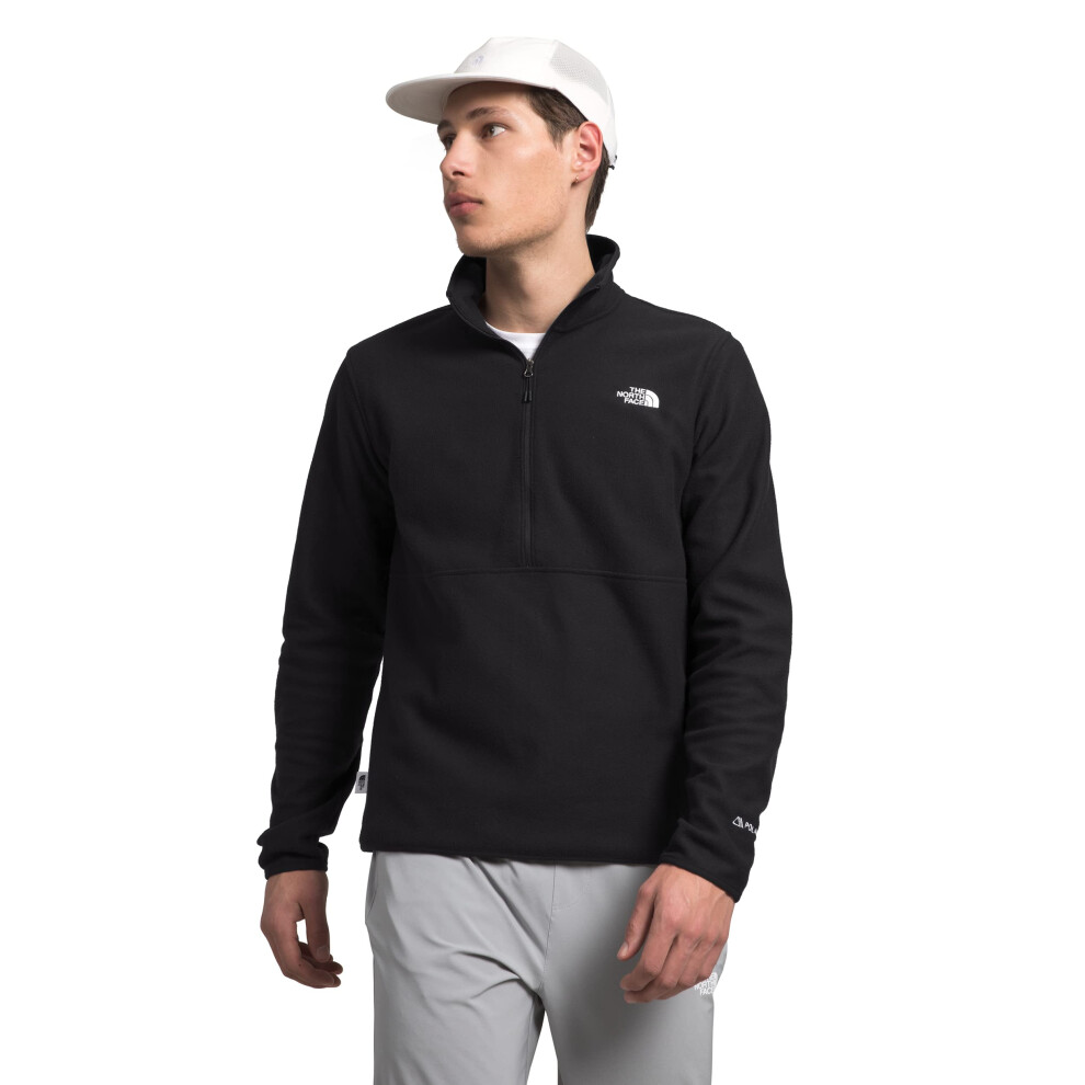 THE NORTH FACE Men's Alpine Polartec 100 Fleece Half Zip Pullover  TNF