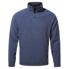Craghoppers Men's Corey VI Half Zip Fleece Jacket Blue Navy Marl X-L