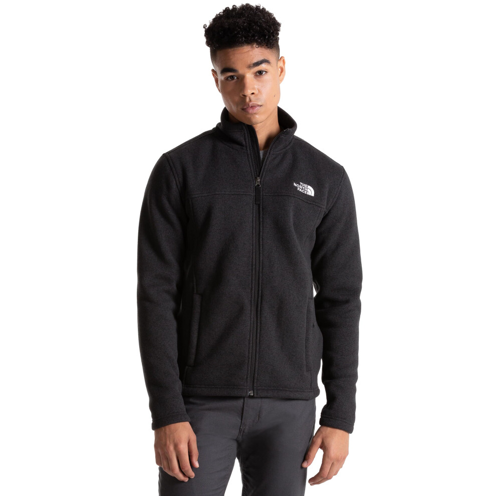 THE NORTH FACE Men's Tsillan Full Zip Jacket  TNF Black Heather  Small