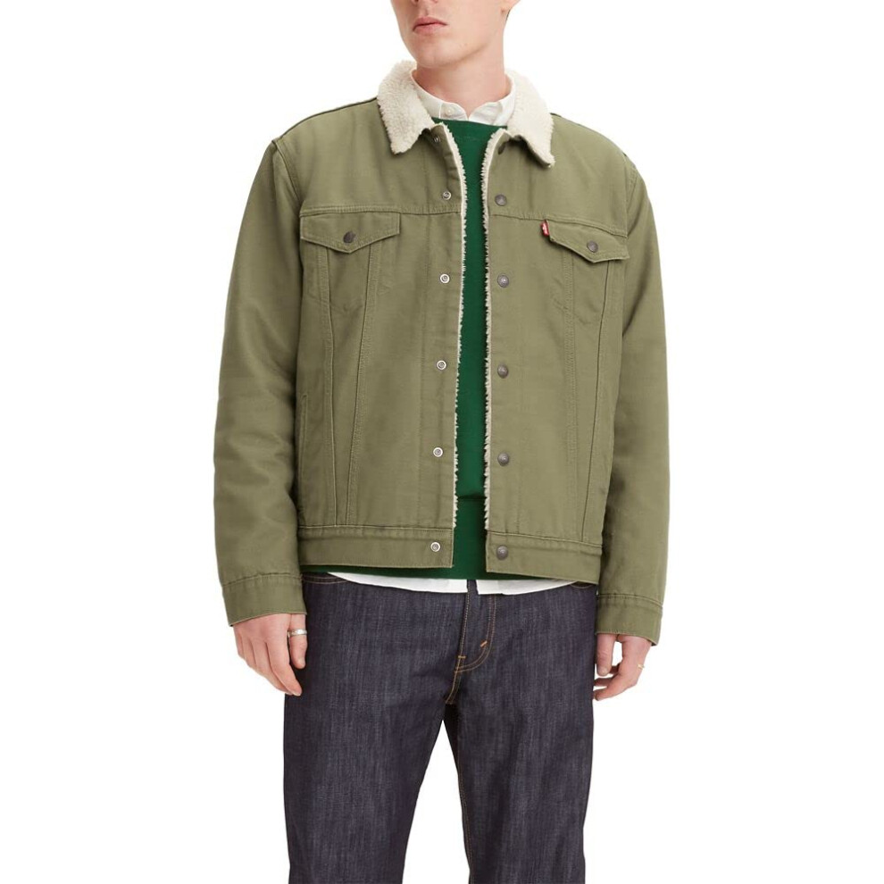 Levi's Men's Sherpa Trucker Jacket (Also Available in Big & Tall)  Cou