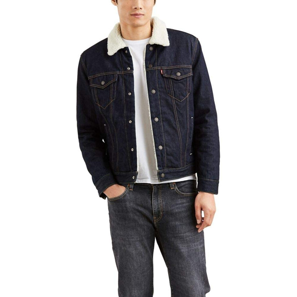 Levi's Men's Sherpa Trucker Jacket (Also Available in Big & Tall)  Jun