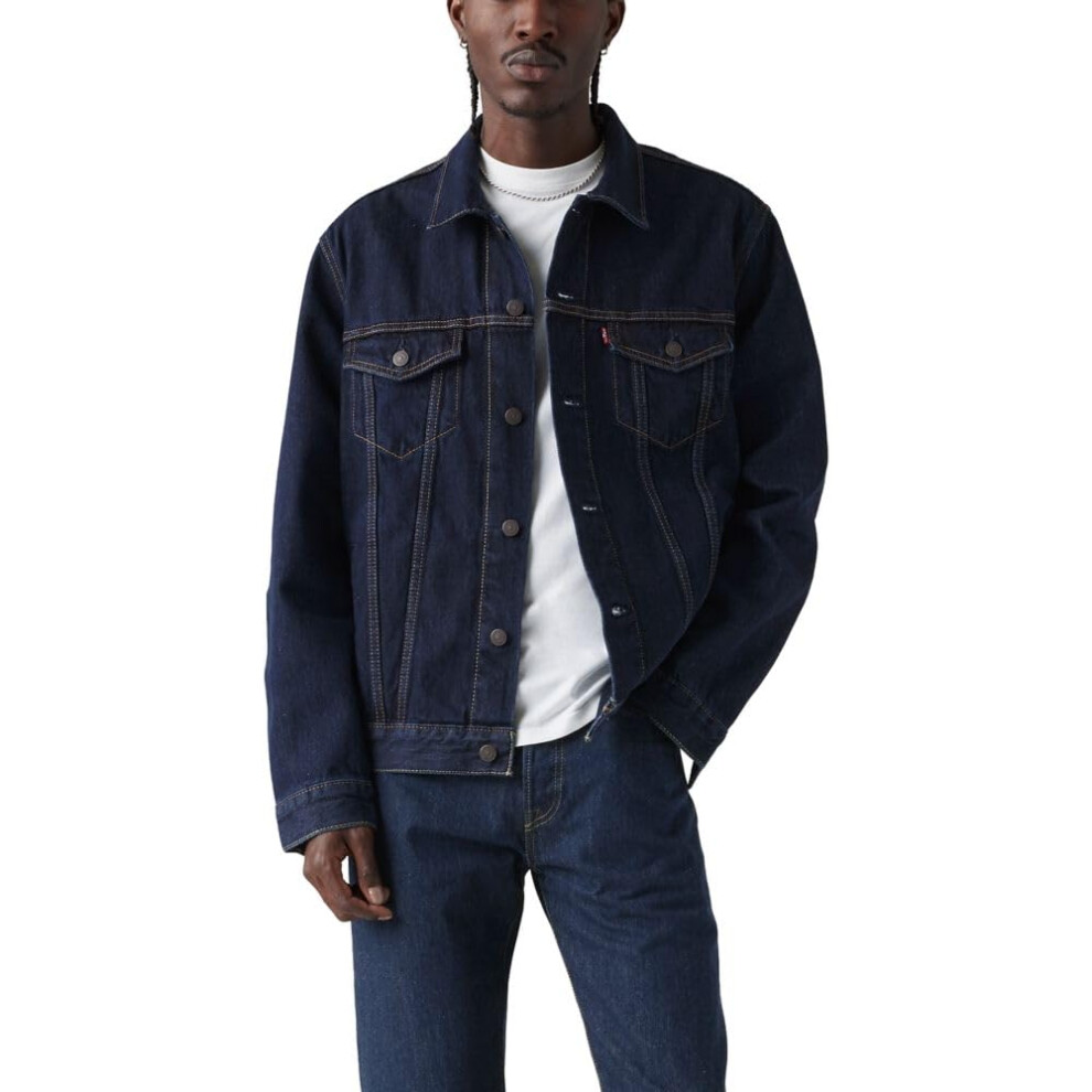 Levi's Men's Trucker Jacket (Also Available in Big & Tall)  Rinse  X-L