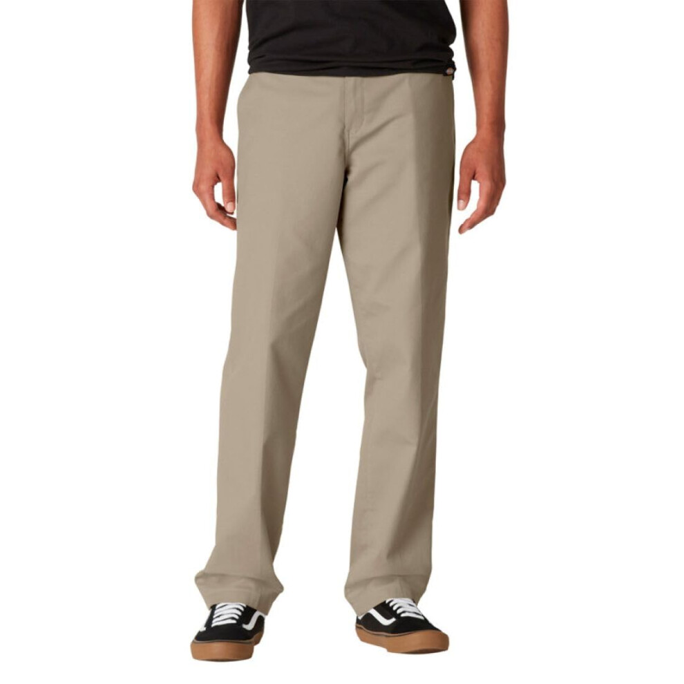 Dickies Men's Skateboarding Slim Fit Pants  Desert Sand  34W x 30L