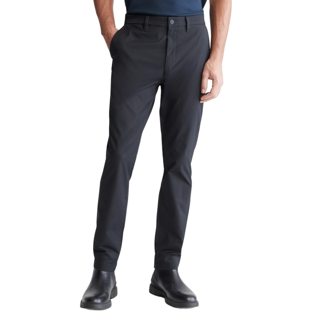 Calvin Klein Men's Slim Fit Woven Stretch Chino