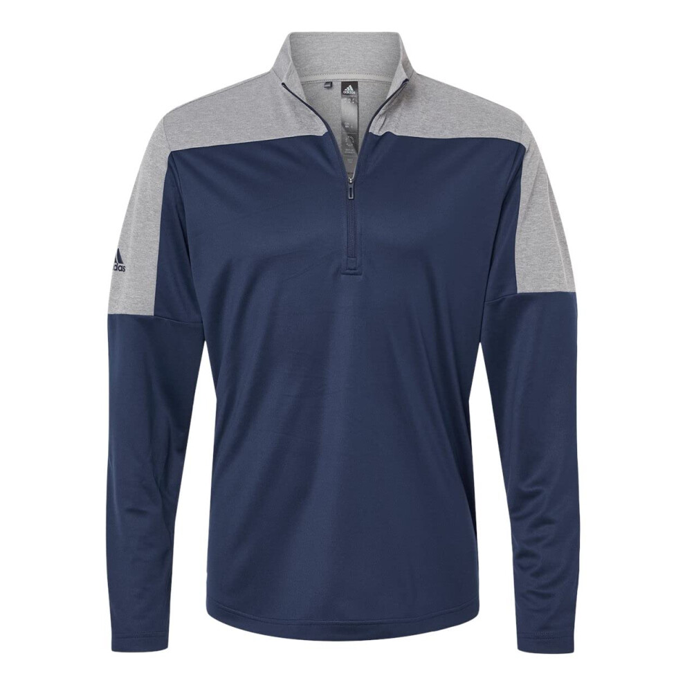 adidas Mens Lightweight Quarter-Zip Pullover  L