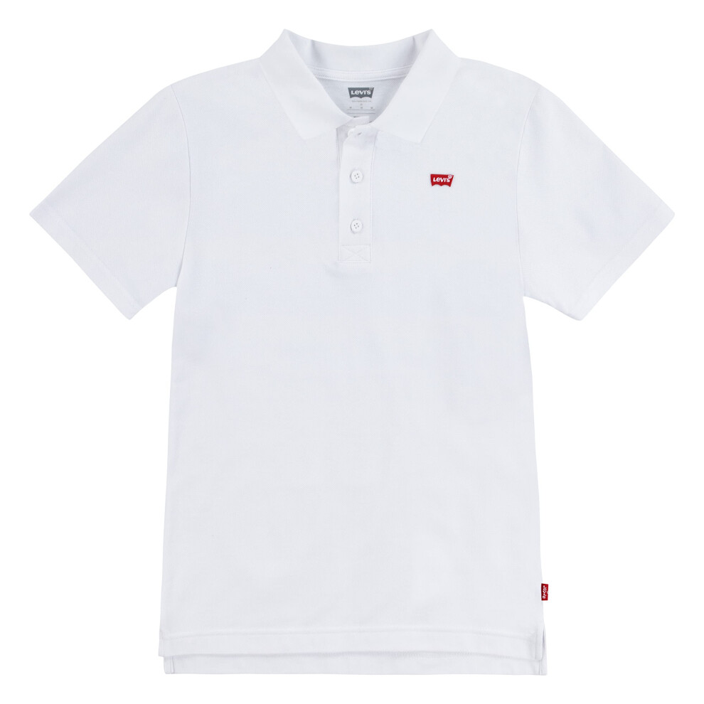 Levi's Boys' Polo Shirt  White  S