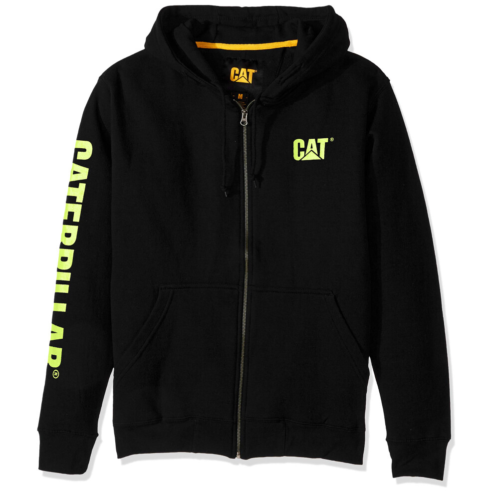 Caterpillar Men's Full Zip Hooded Sweatshirt (Regular and Big Sizes)