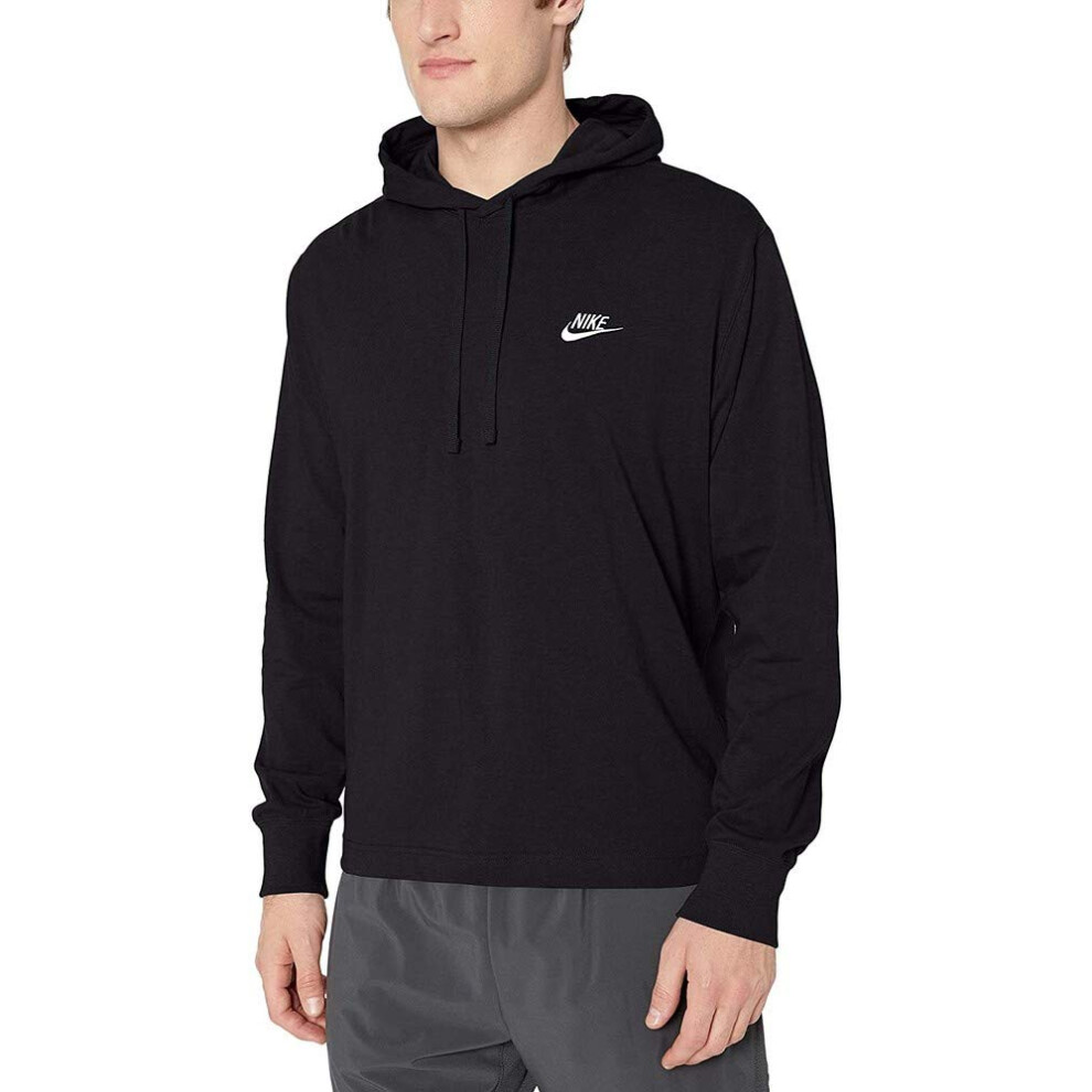 Nike Men's Sportswear Club Jersey Pullover Hoodie  Fleece Hoodies for