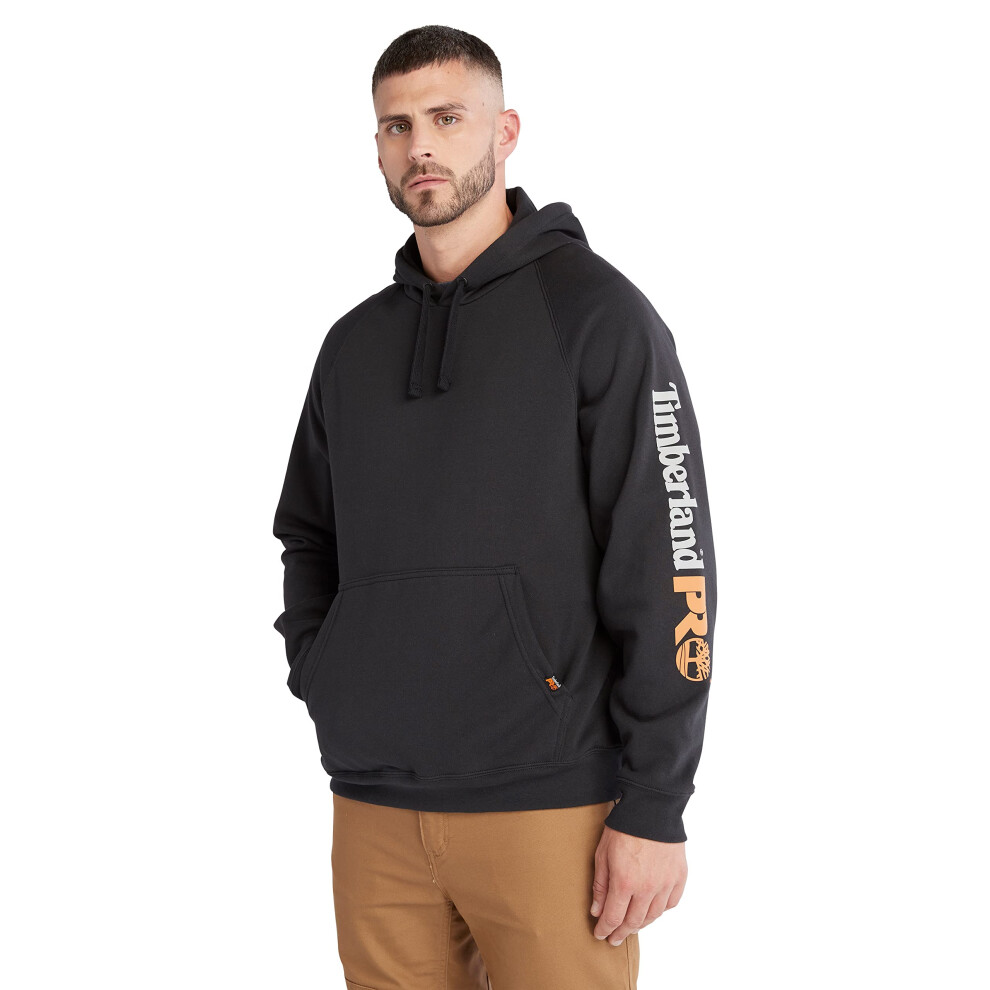 Timberland PRO mens Honcho Sport Pullover Hooded Sweatshirt  Black  XX