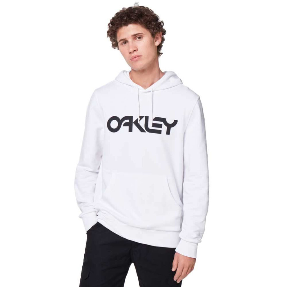 Oakley Men's B1B Pullover Hoodie  White/Black  L