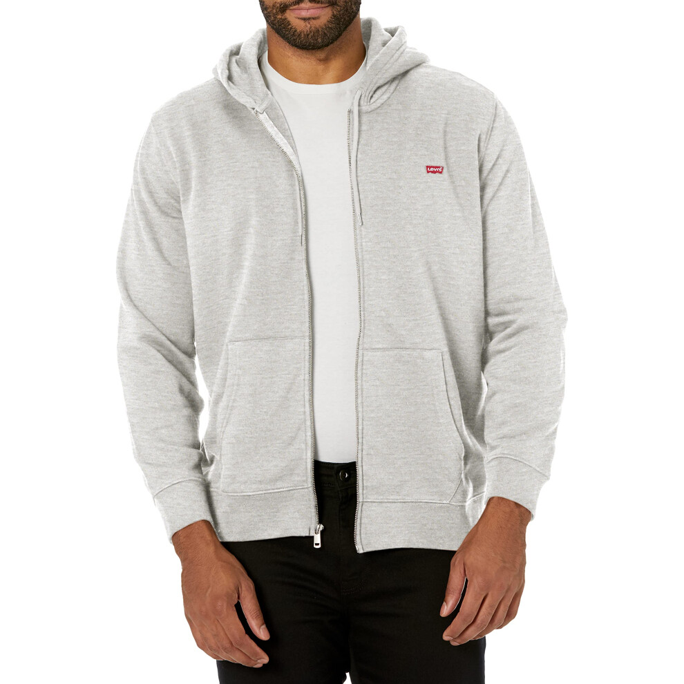 Levi's Men's Core Zip Up Hoodie (Also Available in Big & Tall)  Chisel