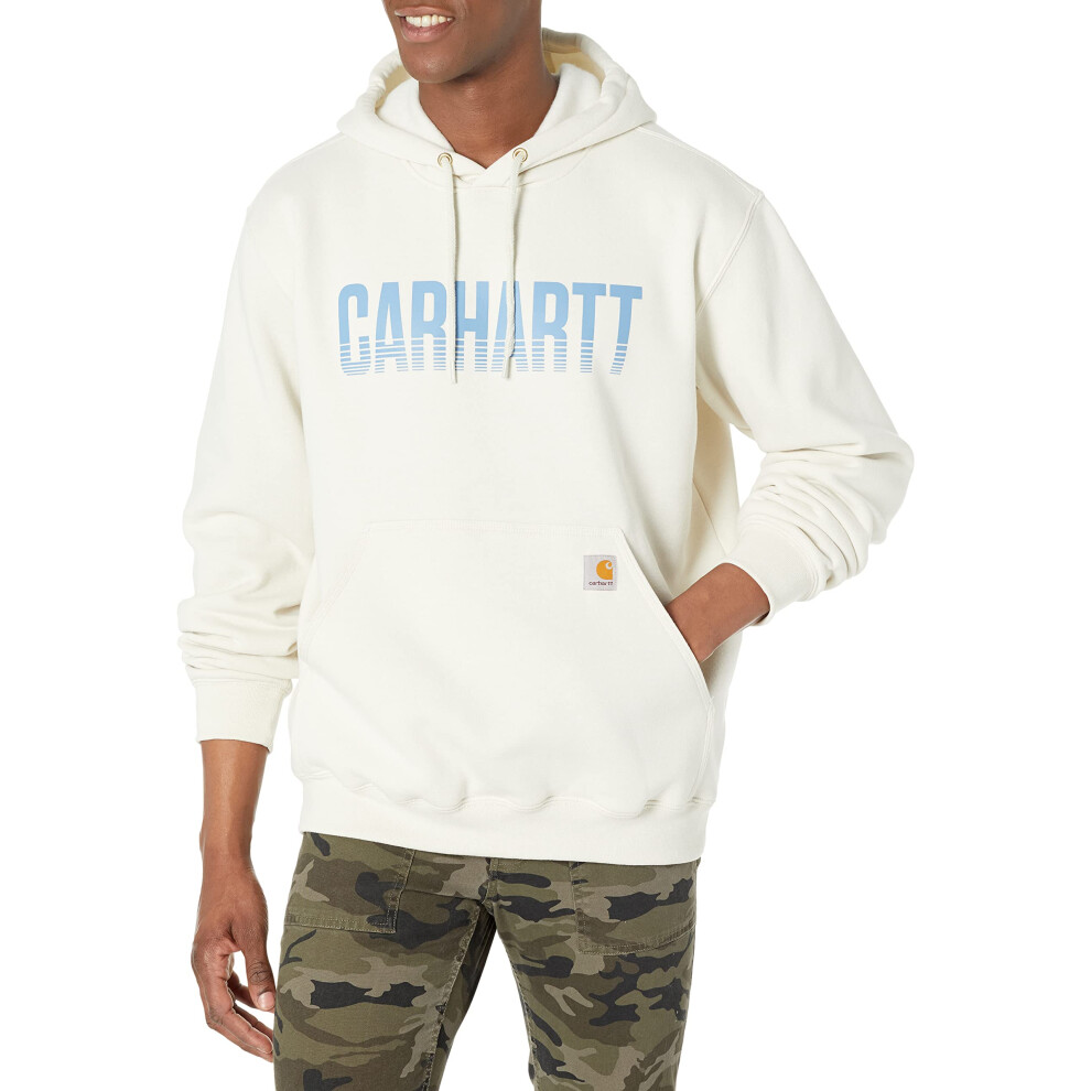 Carhartt Men's Loose Fit Midweight Logo Graphic Sweatshirt 105824  Mal