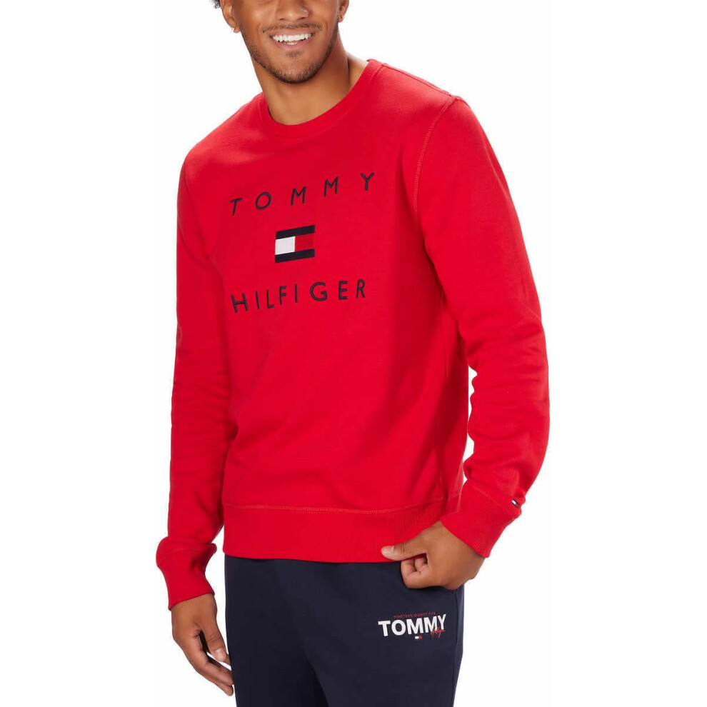 Tommy Hilfiger Mens Midweight Crewneck Sweatshirt (as1  alpha  l  regu