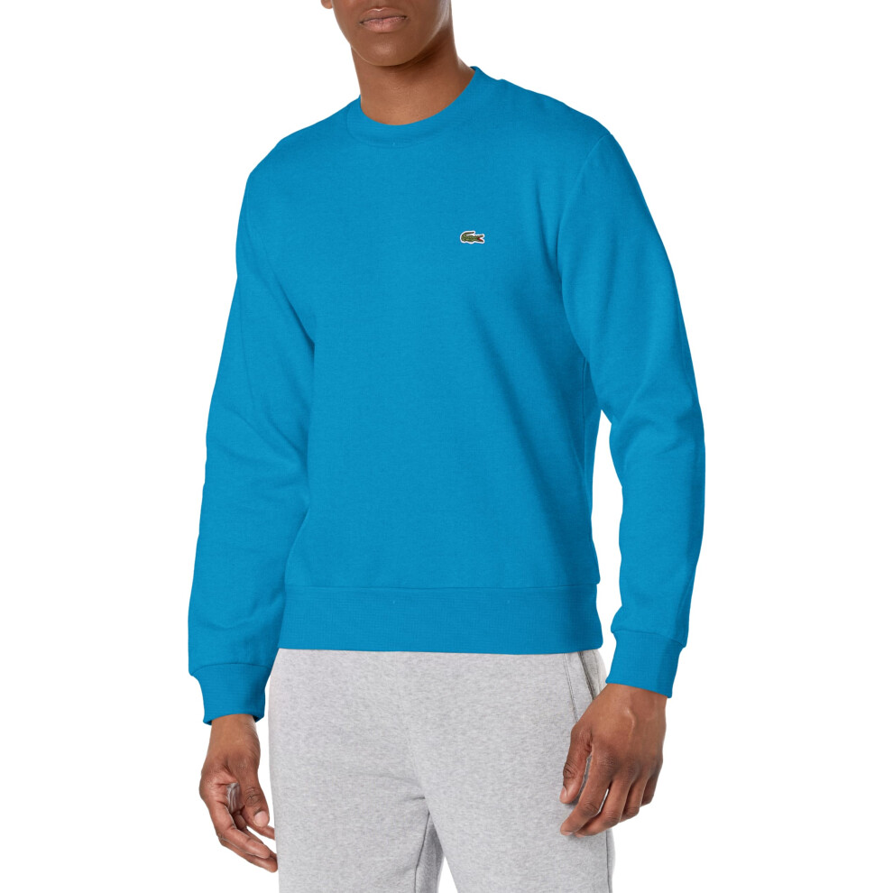 Lacoste Men's Organic Brushed Cotton Sweatshirt  Hilo  X-Large