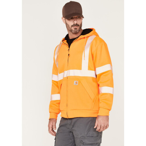 Carhartt Högsynlig Regn Defender Lös Passform Mellanvikts Fleecejacka 1