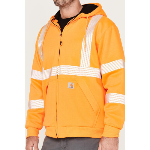 Carhartt Högsynlig Regn Defender Lös Passform Mellanvikts Fleecejacka 2