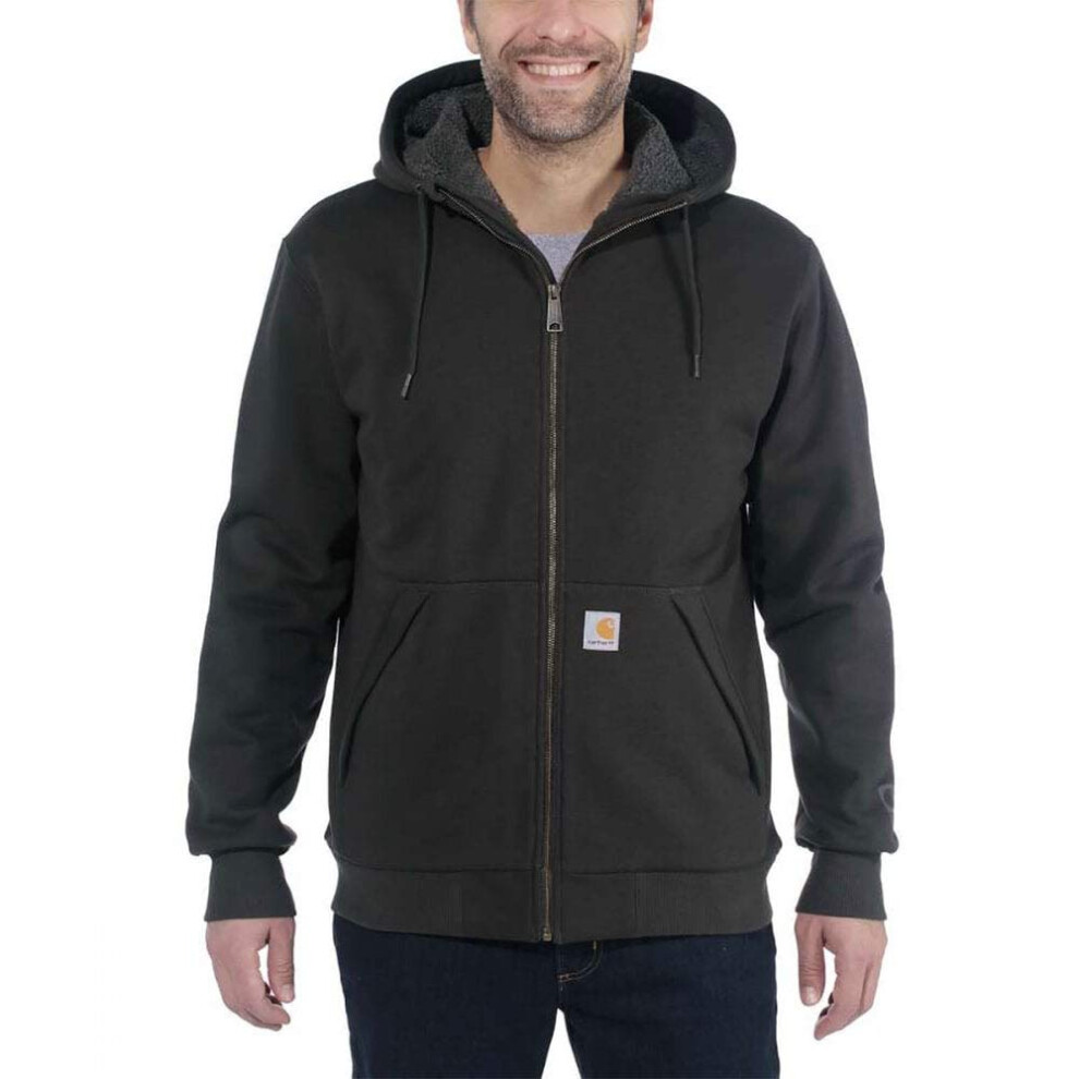 Carhartt mens Rd Rockland Sherpa Lined (Big & Tall) Hooded Sweatshirt